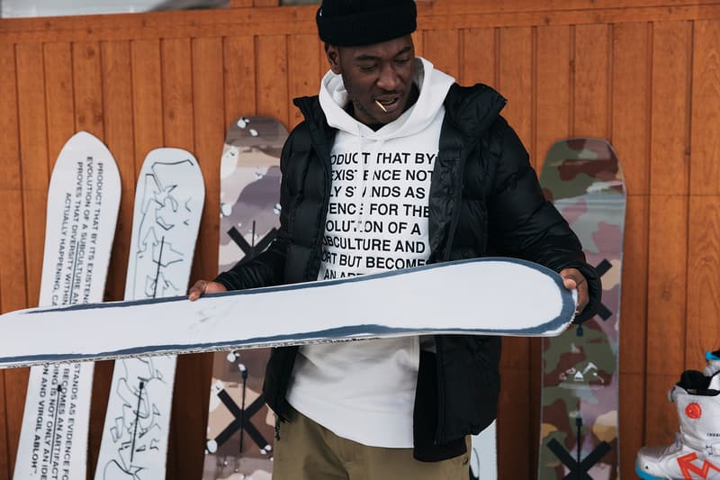 Virgil Abloh Burton Collaboration Snowboards Boots Bindings 