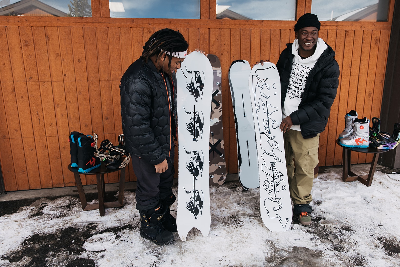 Virgil Abloh Burton Collaboration Snowboards Boots Bindings 