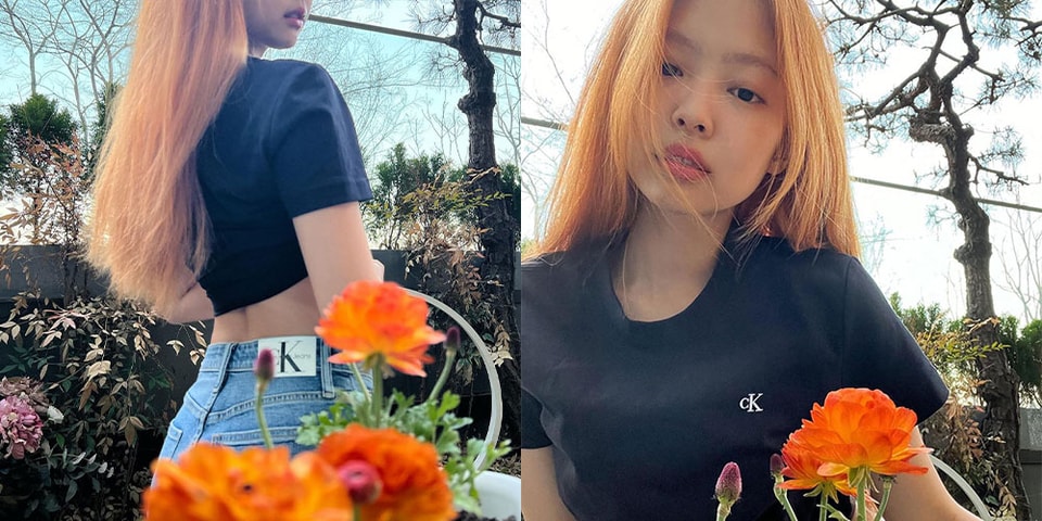 BLACKPINK Jennie Debuts Orange Hair Color | Hypebae BLACKPINK Jennie Debuts Orange Hair Color | Hypebae