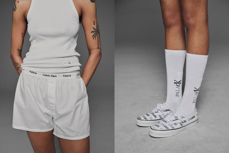 Calvin Klein CK1 PALACE Collaboration Official Images Lookbook Calvans Denim Underwear Release Info