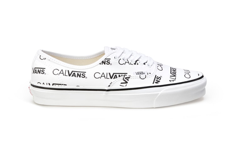 A Closer Look at Calvin Klein x Palace x Vans' Authentic "Calvans"