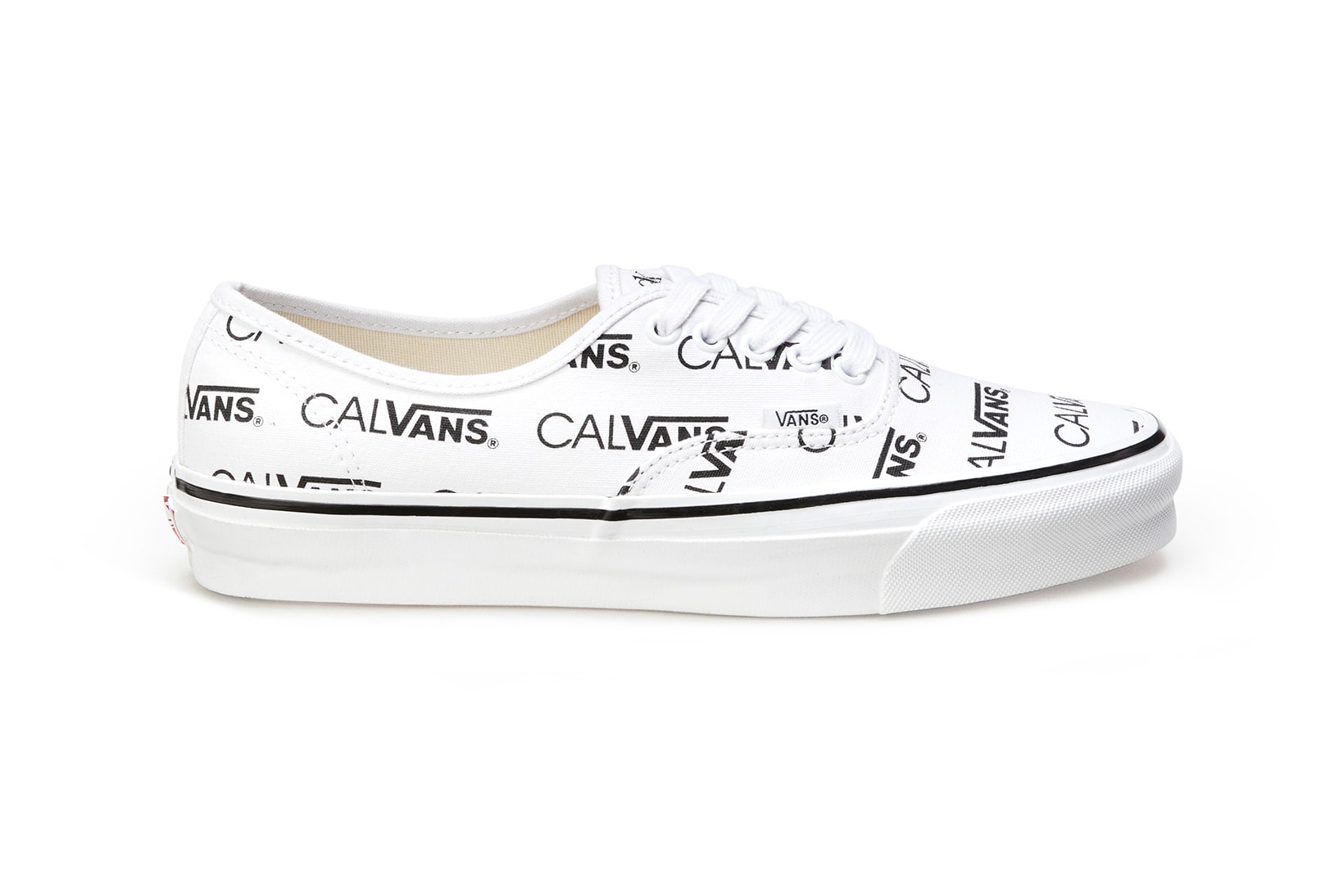 Calvin Klein Palace Vans Authentic Calvans Sneakers Collaboration Shoes Kicks