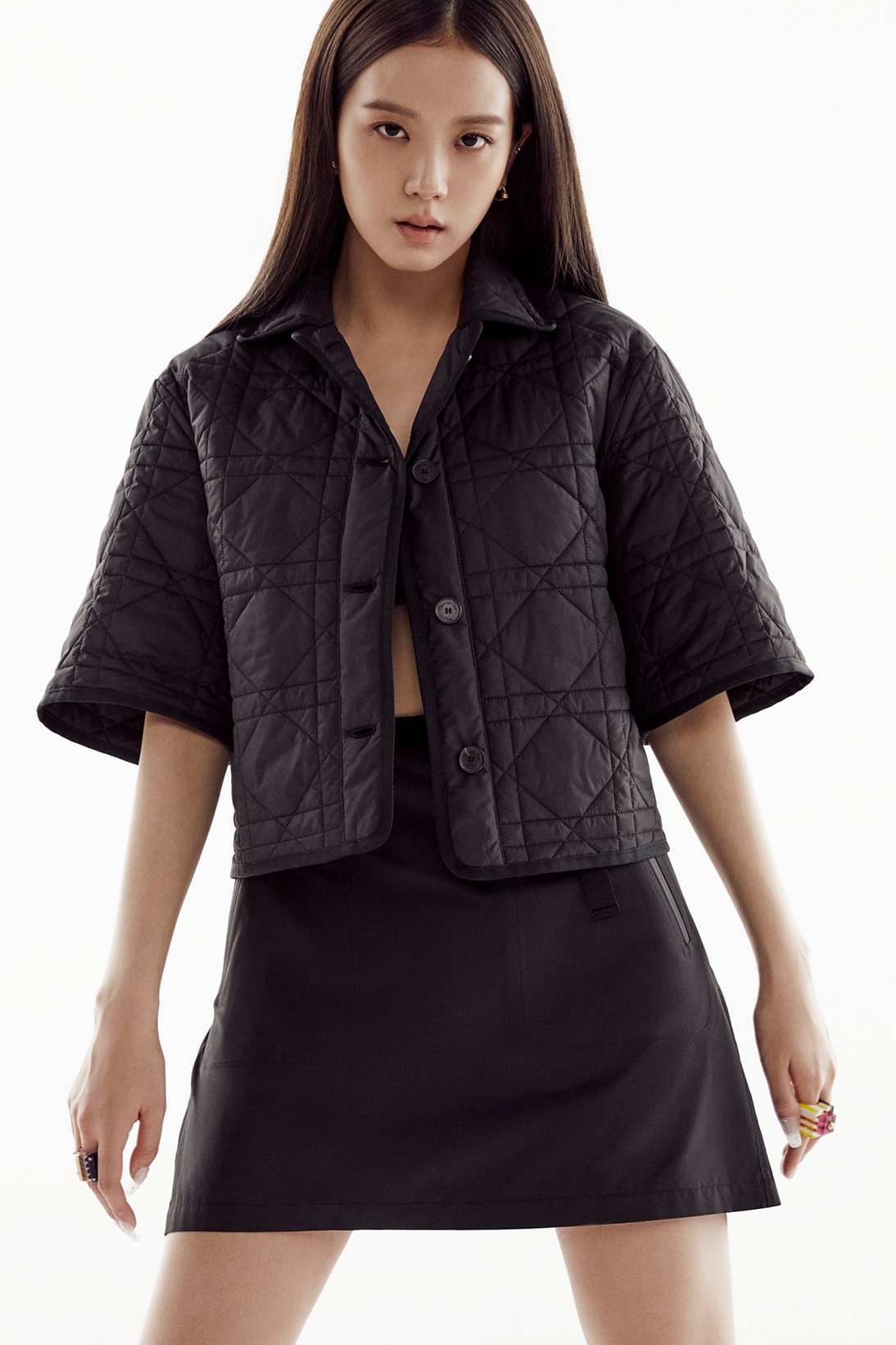 BLACKPINK Jisoo Dior SS22 Spring Summer 2022 Collection Top Skirt