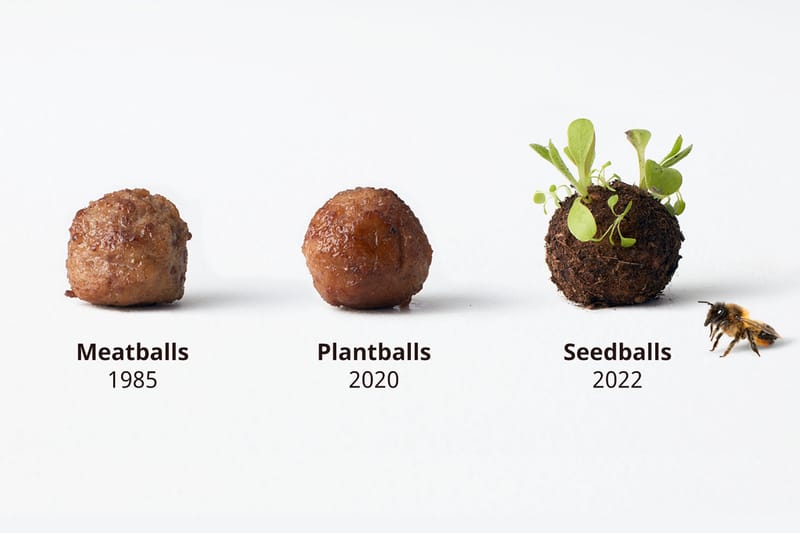 IKEA Creates Meatballs for Insects