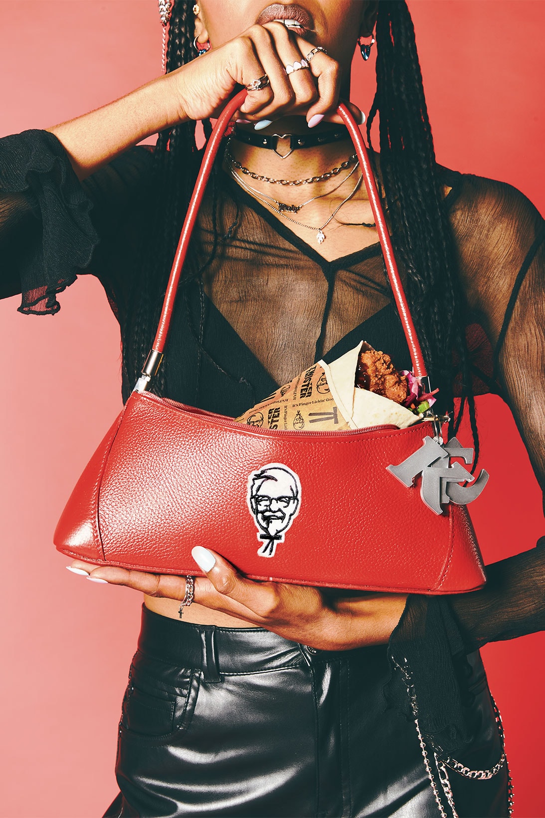 KFC "Wrapuette" Handbag Chicken Twister Y2K Waitlist Release Info