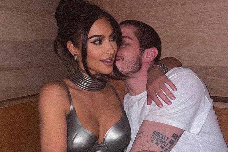 kim kardashian pete davidson kiss big dick energy