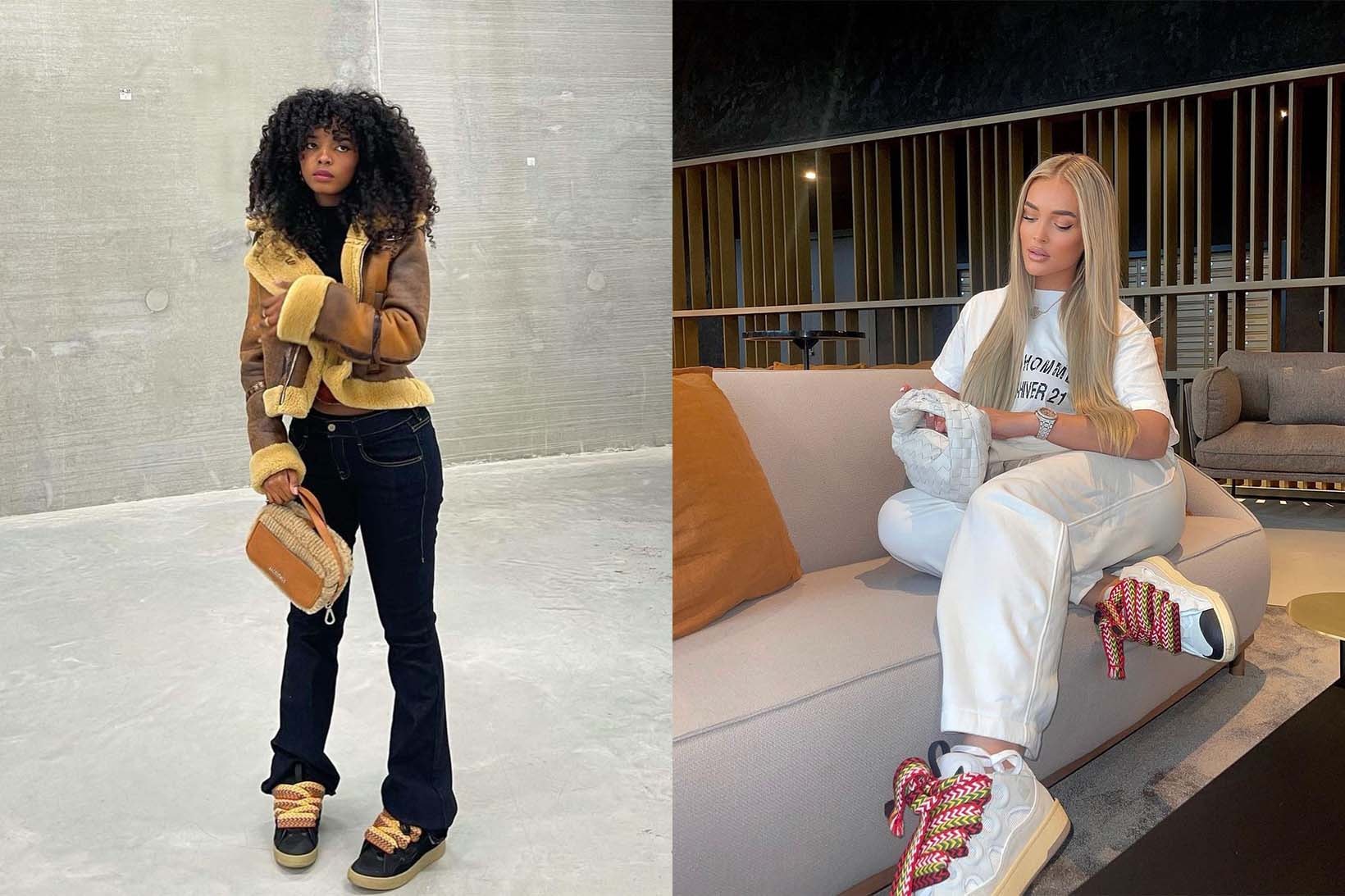 Lanvin Curb Womens Sneaker Style Instagram Roundup