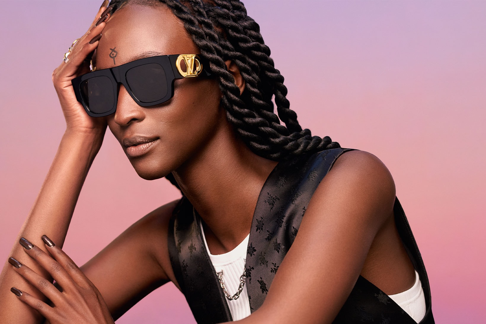 Louis Vuitton Eyewear Spring Summer Campaign Millie Bobby Brown Karlie Kloss Lous and the Yakuza