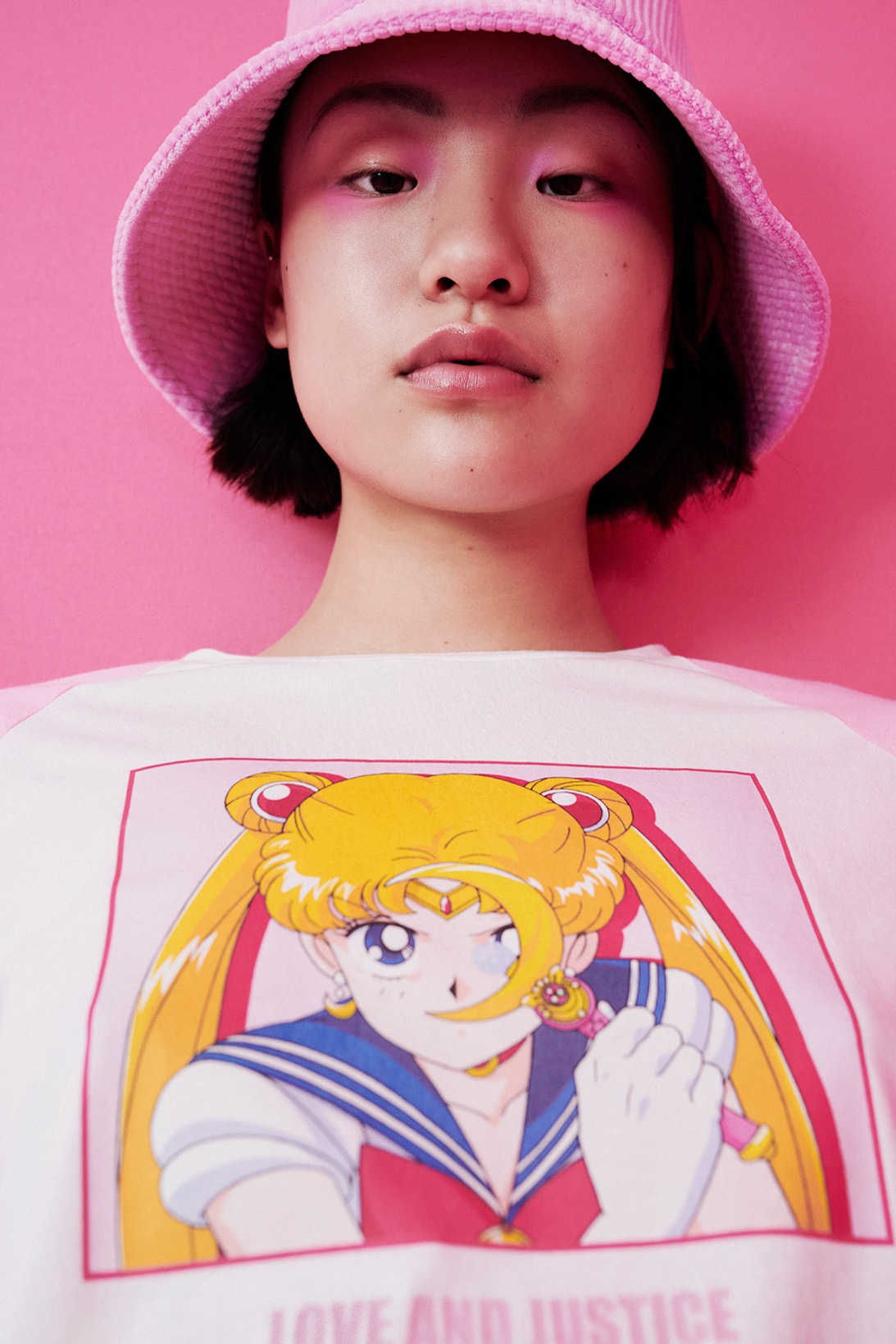 Maje Sailor Moon Limited Edition Capsule Collection Bucket Hat Tshirt