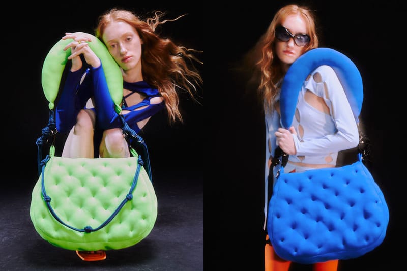 Rising Designer Marshall Columbia Introduces Oversized Puffy Bag