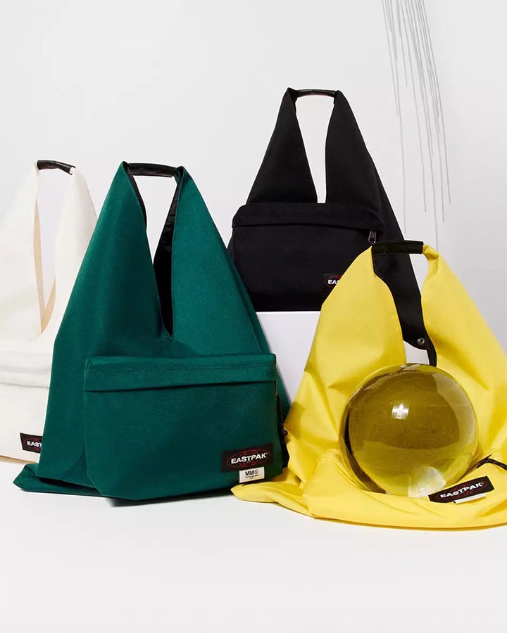 MM6 Maison Margiela Eastpak Bag Collaboration Warped Backpacks Japanese Tote Release Info