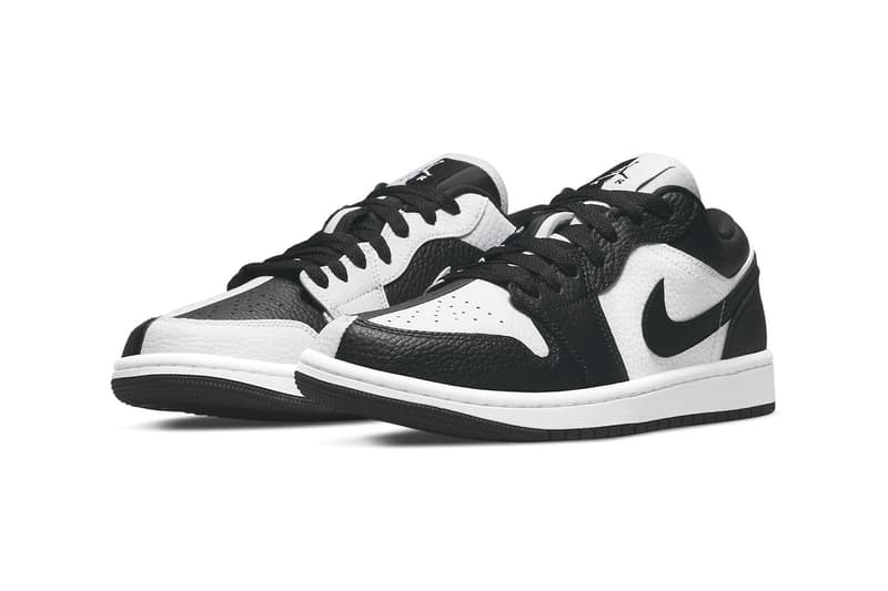 Nike Air Jordan 1 Low "Homage" Split Black White Official Images Release Info