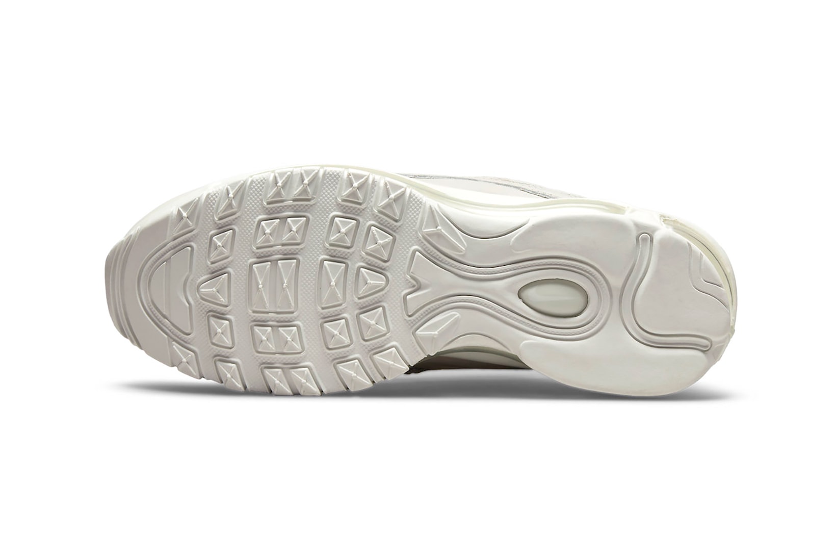 Nike Air Max 97 White Tan Beige Womens Sneakers Kicks Footwear Shoes
