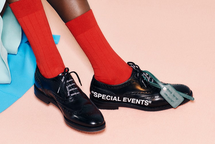 Church's x Off-White™ Drop New Burwood Shoe With a Virgil Abloh Twist