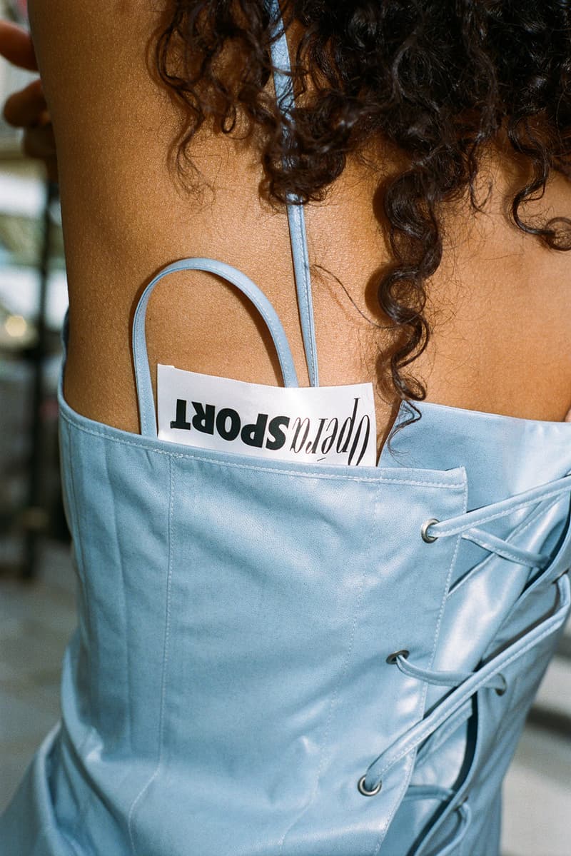 OpéraSPORT EDITION 09 Collection Lookbook Loungewear Sweatpants Bag Top Skirt