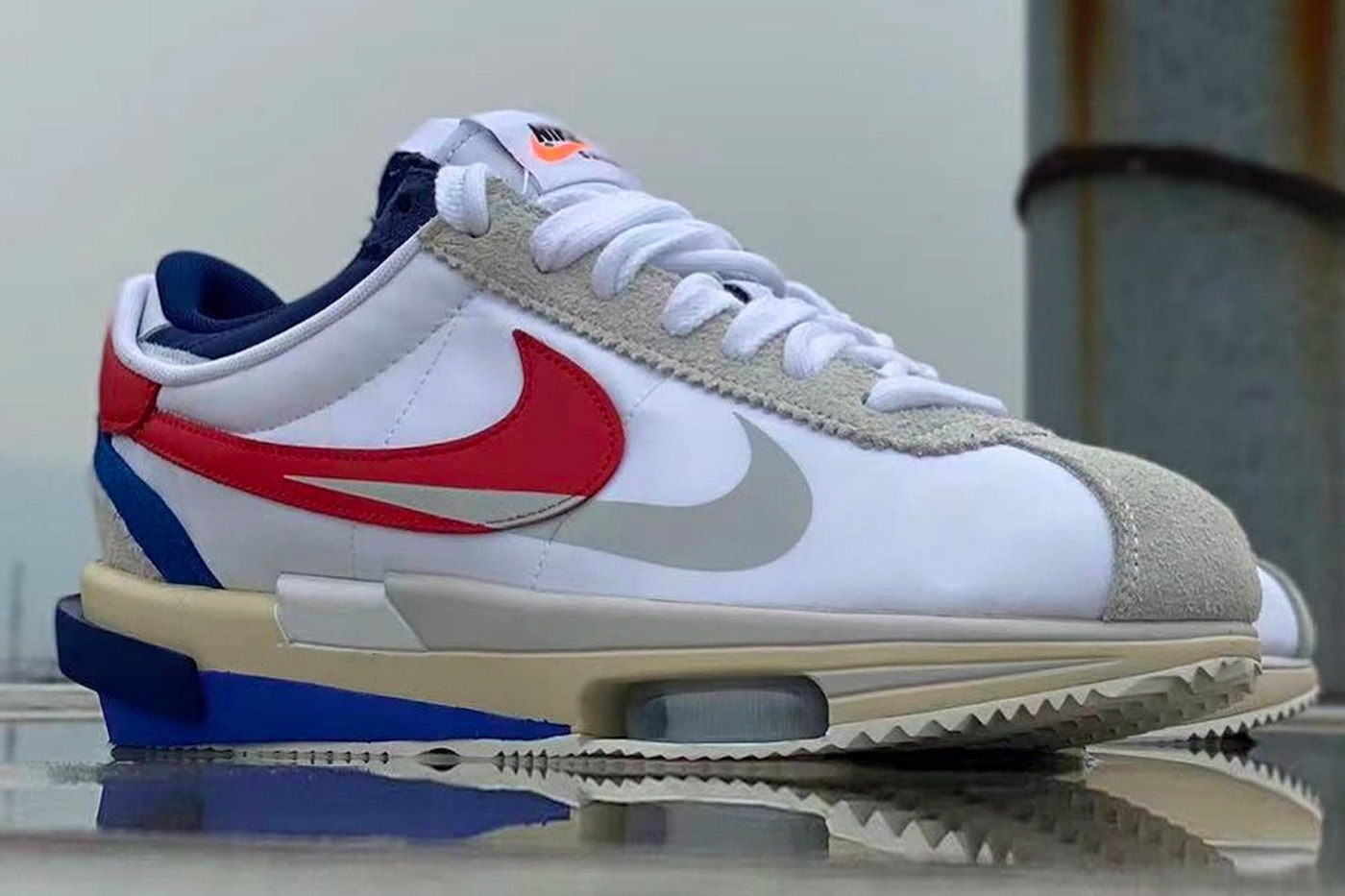sacai Nike Cortez Collaboration Detailed Look Images release Info