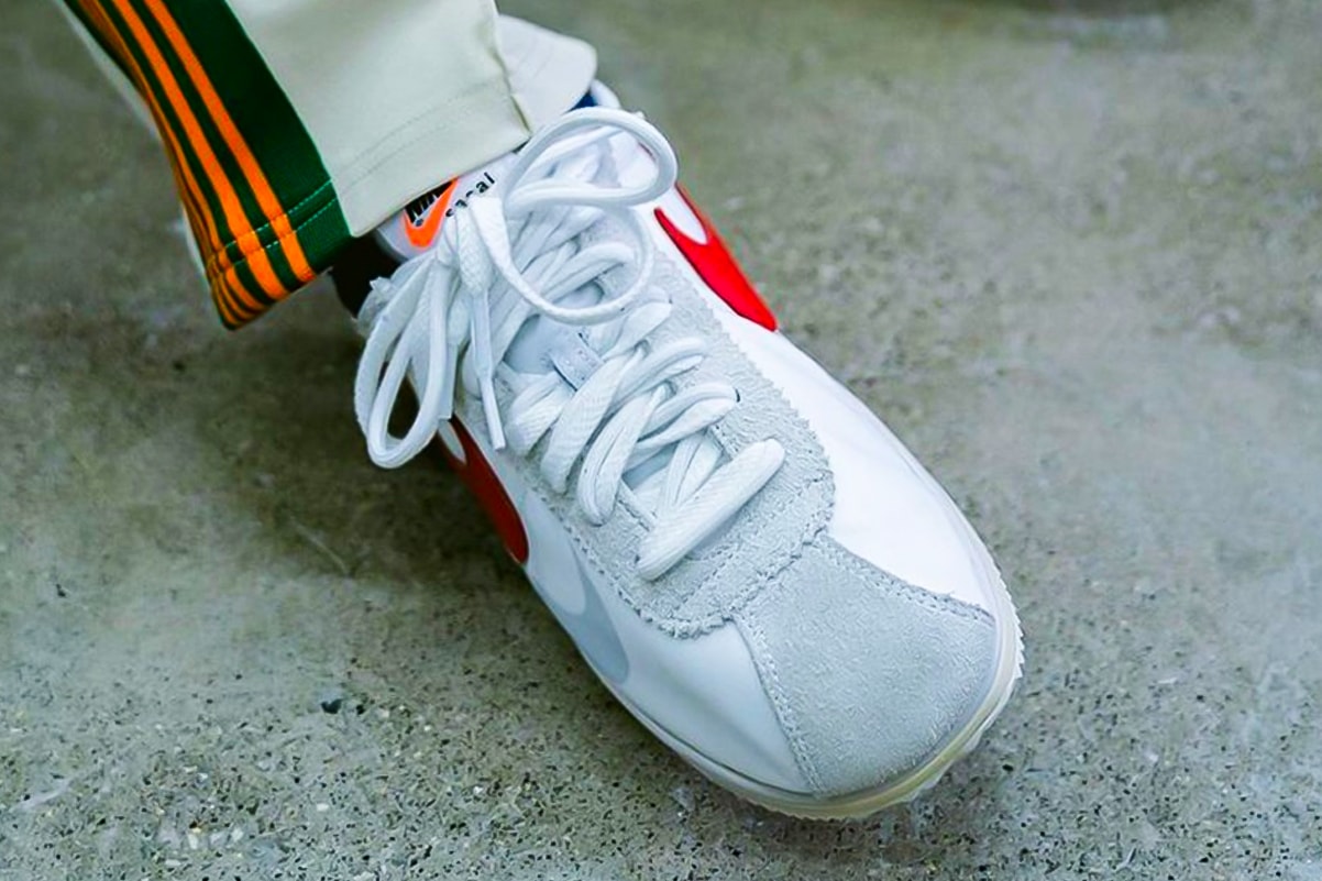 sacai Nike Cortez On-Foot Look Images Chitose Abe Release Info