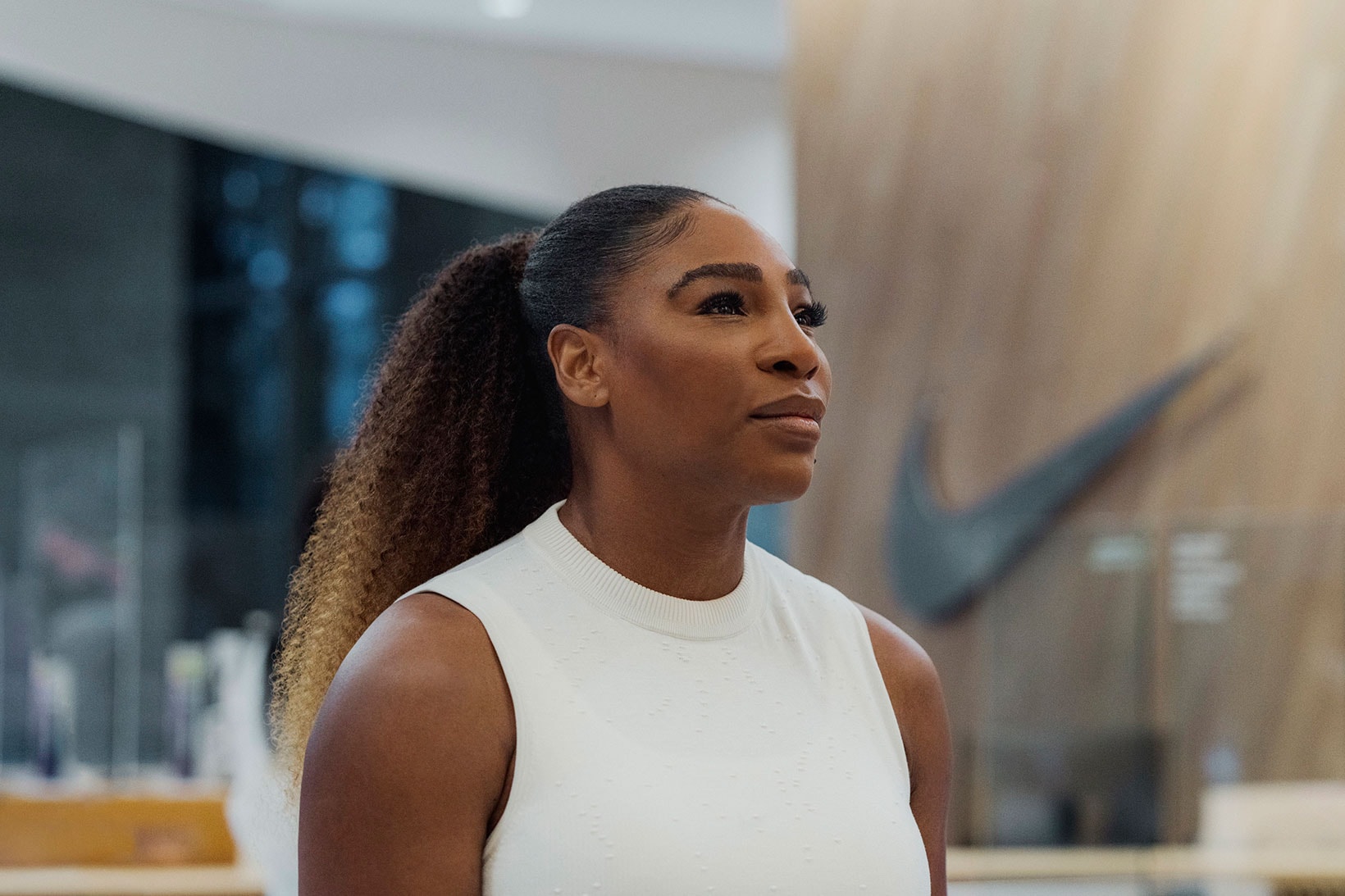 Serena Williams Building Nike Headquarters Campus Size Announcement
