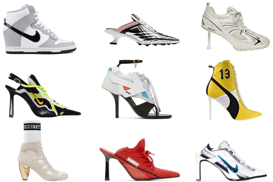 Balenciaga high heel sneakers Clearance
