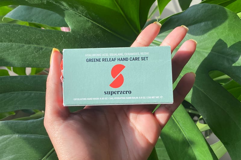 Introducing superzero x Maryah Greene’s Greene Releaf Hand Care Set