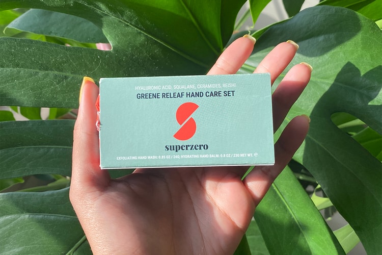 Introducing superzero x Maryah Greene’s Greene Releaf Hand Care Set