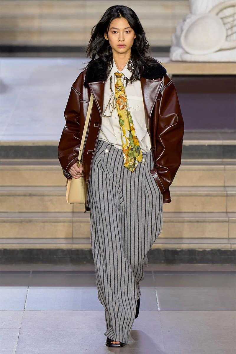 Tie Neckties Women Hoyeon Jung Louis Vuitton Runway Fall Winter 2022