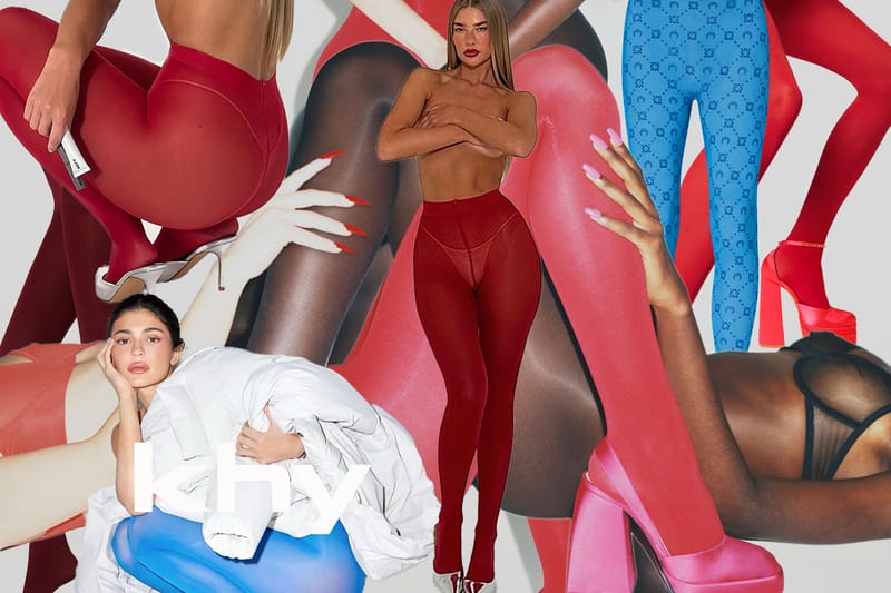 Colorful Tights Are Back on the Menu This FW23 Season