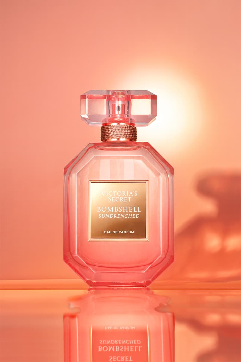 Yumi Nu Victorias Secret Bombshell Sundrenched Eau de Parfum Campaign