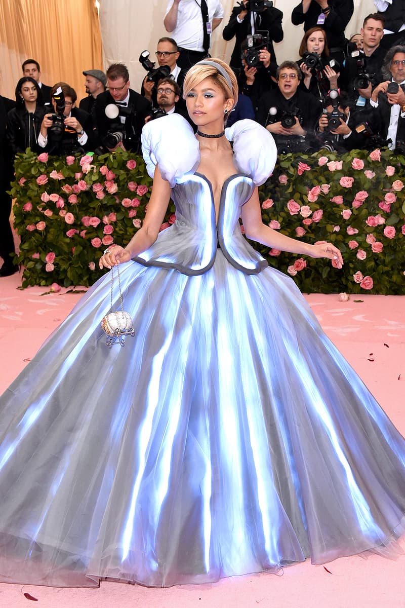 Zendaya 2019 Met Gala Camp Cinderella Princess Actress