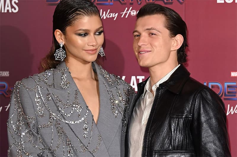 zendaya tom holland celebrity couples boston challengers spider-man 