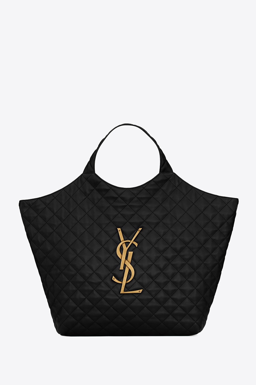 Saint Laurent YSL Maxi Shopping Bag Quilted Lambskin ASO Zoe Kravitz  CELEBRITY