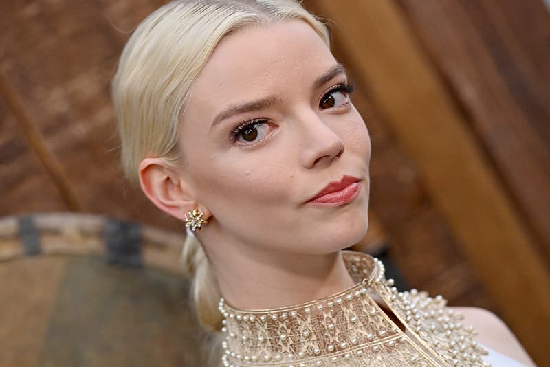 Anya Taylor-Joy Babydoll bnags hairstyles photos instagram