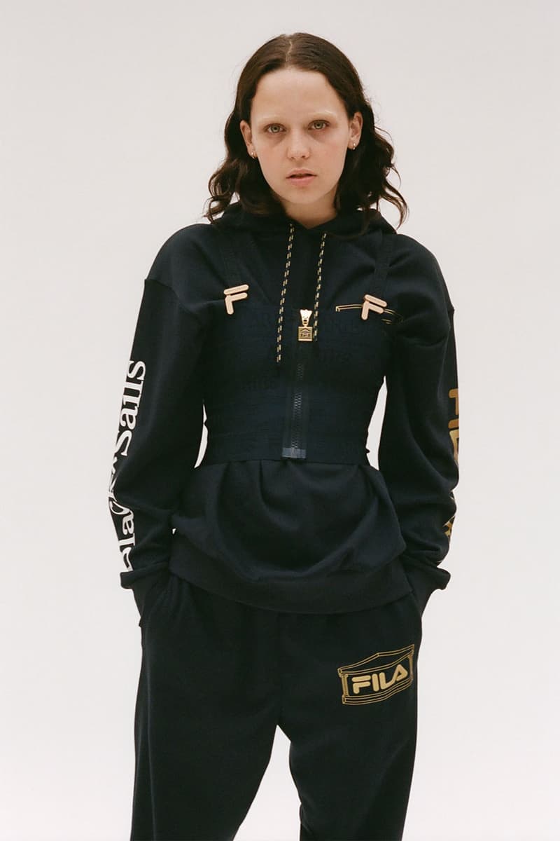 Aries FILA Italian Heritage Collaboration Look book dresses jackets shirts 