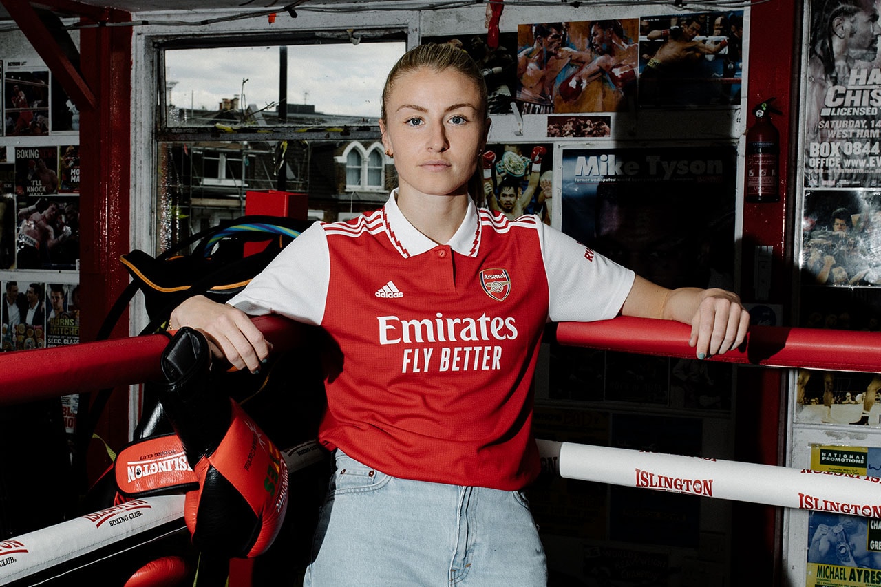 Arsenal Football Club Womens Leah Williams T-Shirt Donation Community Islington Exclusive Interview