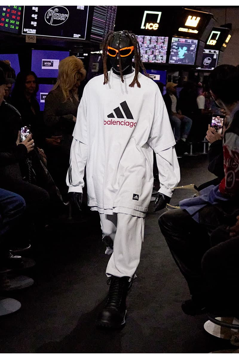 Balenciaga adidas Collaboration Spring 2023 Collection NYSE Show Images Release Where to buy