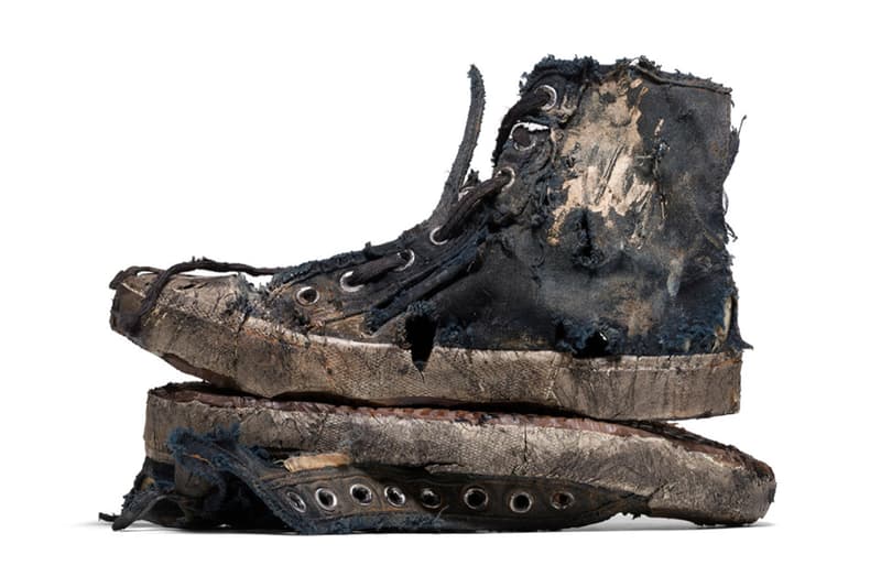 break down mammalian Moment Balenciaga Drops Extremely Worn Sneakers for $625 | Hypebae