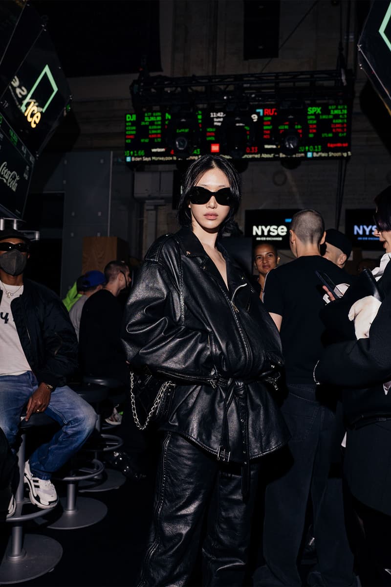 Balenciaga Spring 2023 NYSE Show Front Row Best Dressed Celebrities Alexa Demie Megan Thee Stallion Teyana Taylor Images