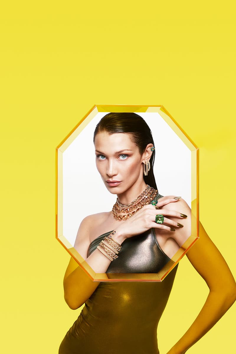 Bella Hadid Swarovski Brand Ambassador Campaign Face Announcement 