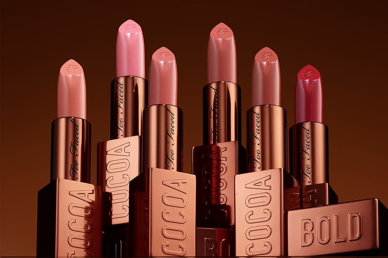 Too Faced "Better Than Chocolate" Cocoa Bold Cream Lipsticks