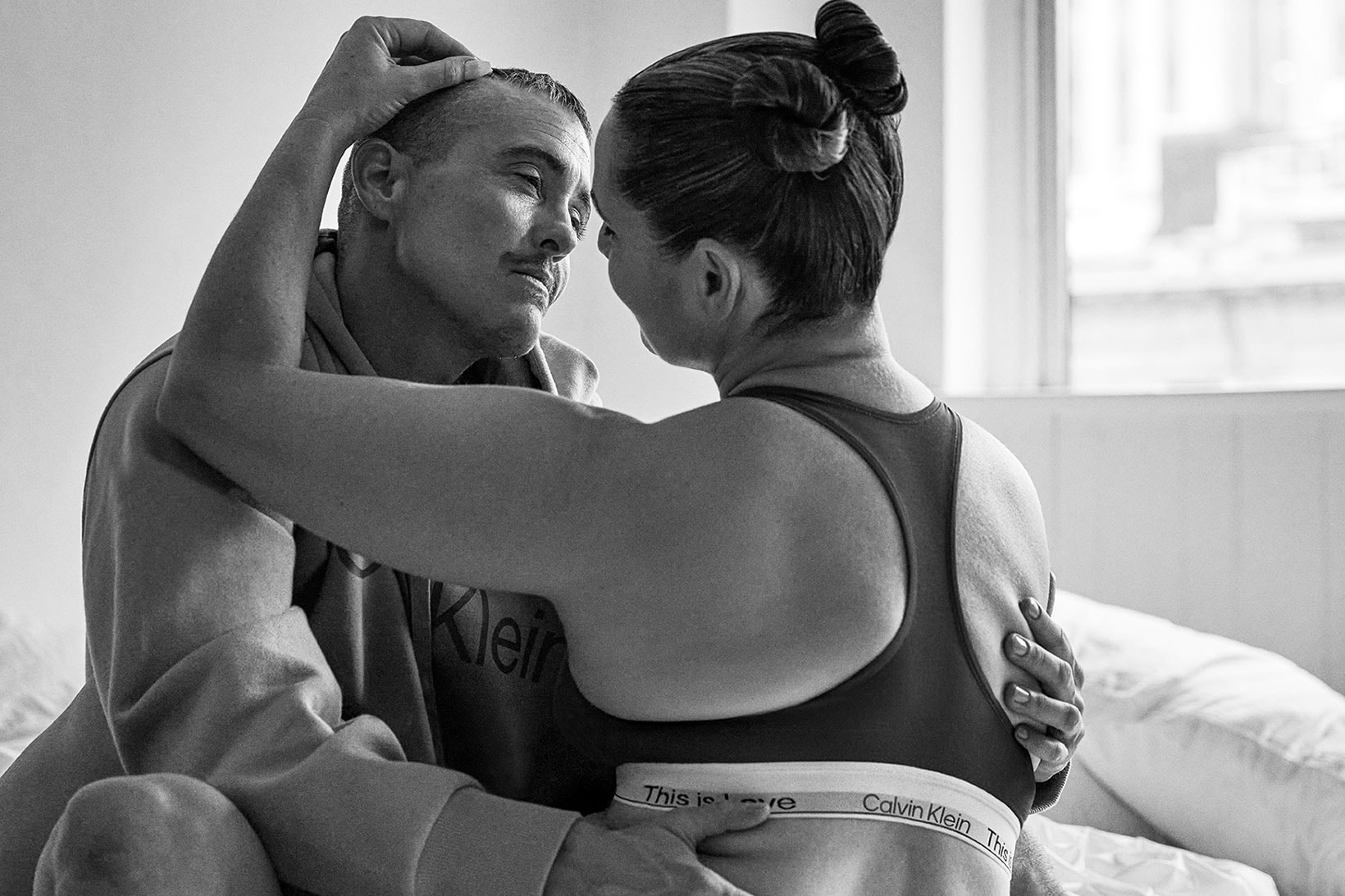 Calvin Klein Pride Month Campaign This Is Love LGBTQIA Sasha Lane Justice Smith Holli Smith Images