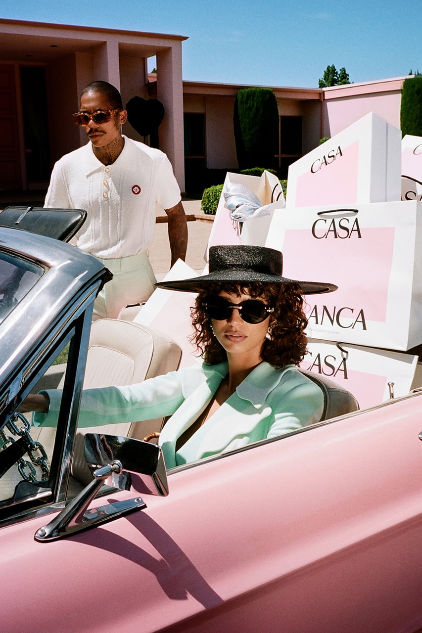 Casablanca High Summer Campaign Hollywood '80s Pretty Woman Sunglasses Bags