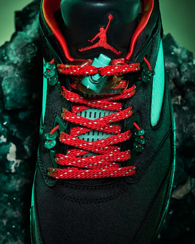 CLOT Air Jordan 5 Low "Jade" Collaboration Apparel Capsule Release Date Info