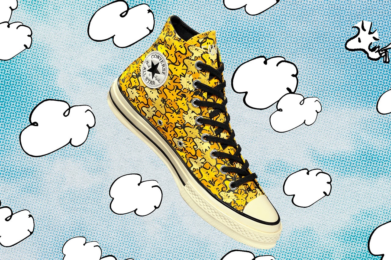 Converse Peanuts Full Collaboration Chuck Taylor High Top Customized Trainers Sneakers