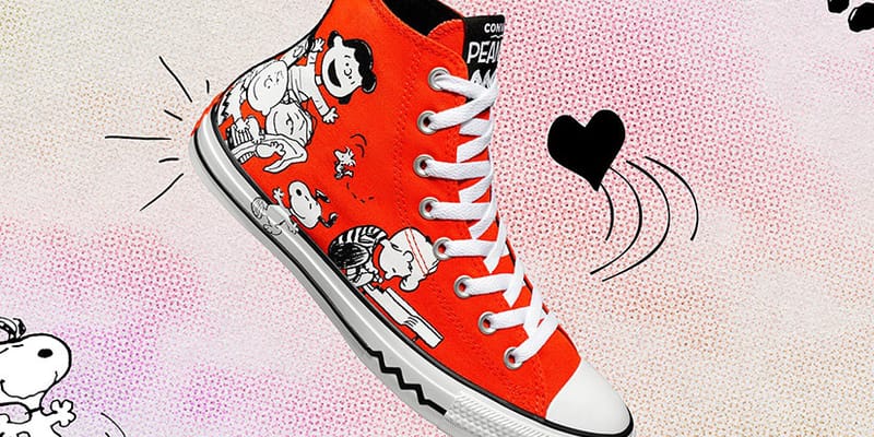 converse x snoopy