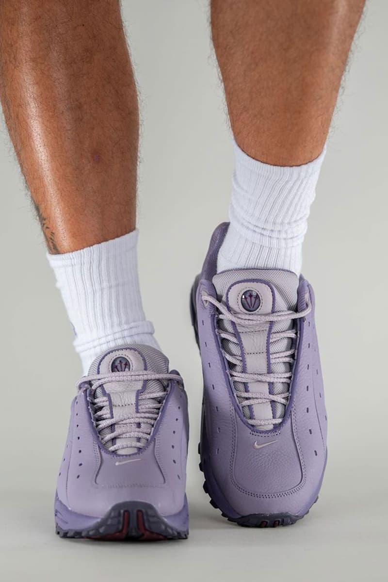 Drake NOCTA Nike Hot Step Air Terra Purple Lilac Colorway Release Images Info