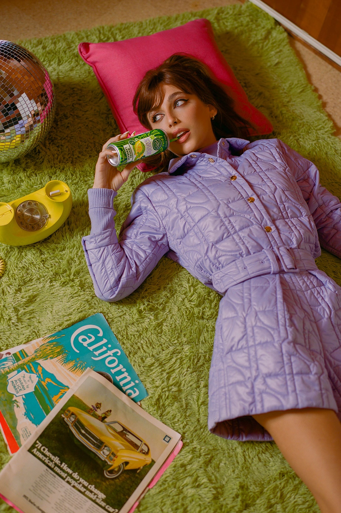 Emma Chamberlain Coffee Swoon Matcha Lemonade Collaboration Drink Release Where to buy