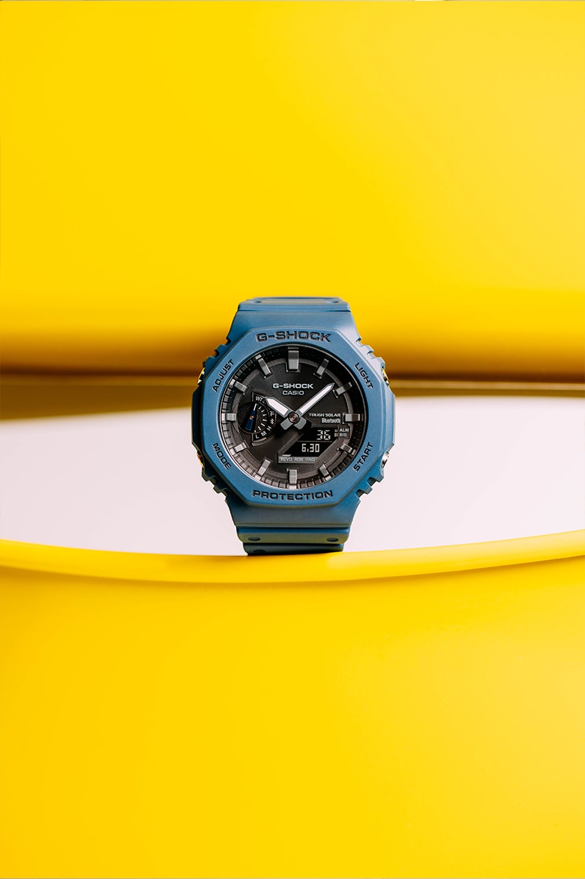 G-Shock Smart Watch Bluetooth Smartphone Apps Yellow Blue Green Black