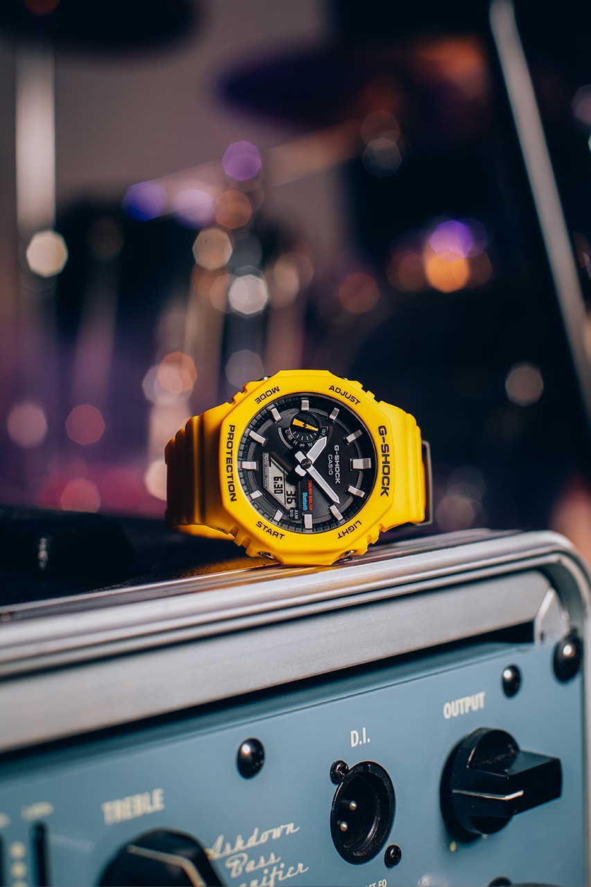 G-Shock Smart Watch Bluetooth Smartphone Apps Yellow Blue Green Black
