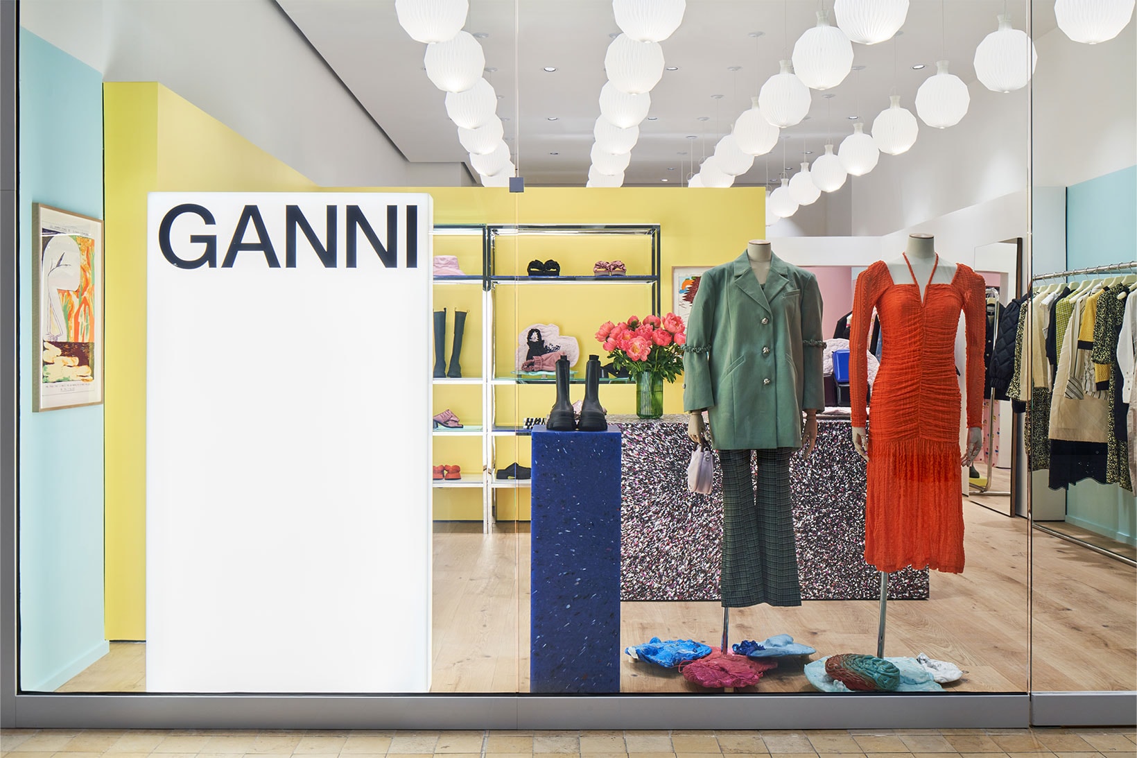 GANNI First Canada Store Toronto Exclusive T-Shirt Opening Launch Address Location