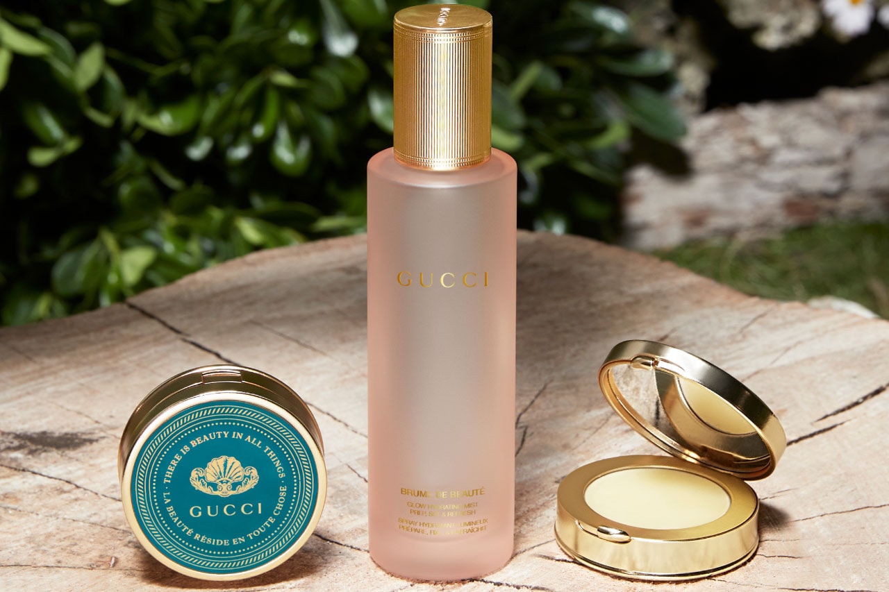 Gucci Beauty Hydrating Mist Nourishing Balm Skincare Products 